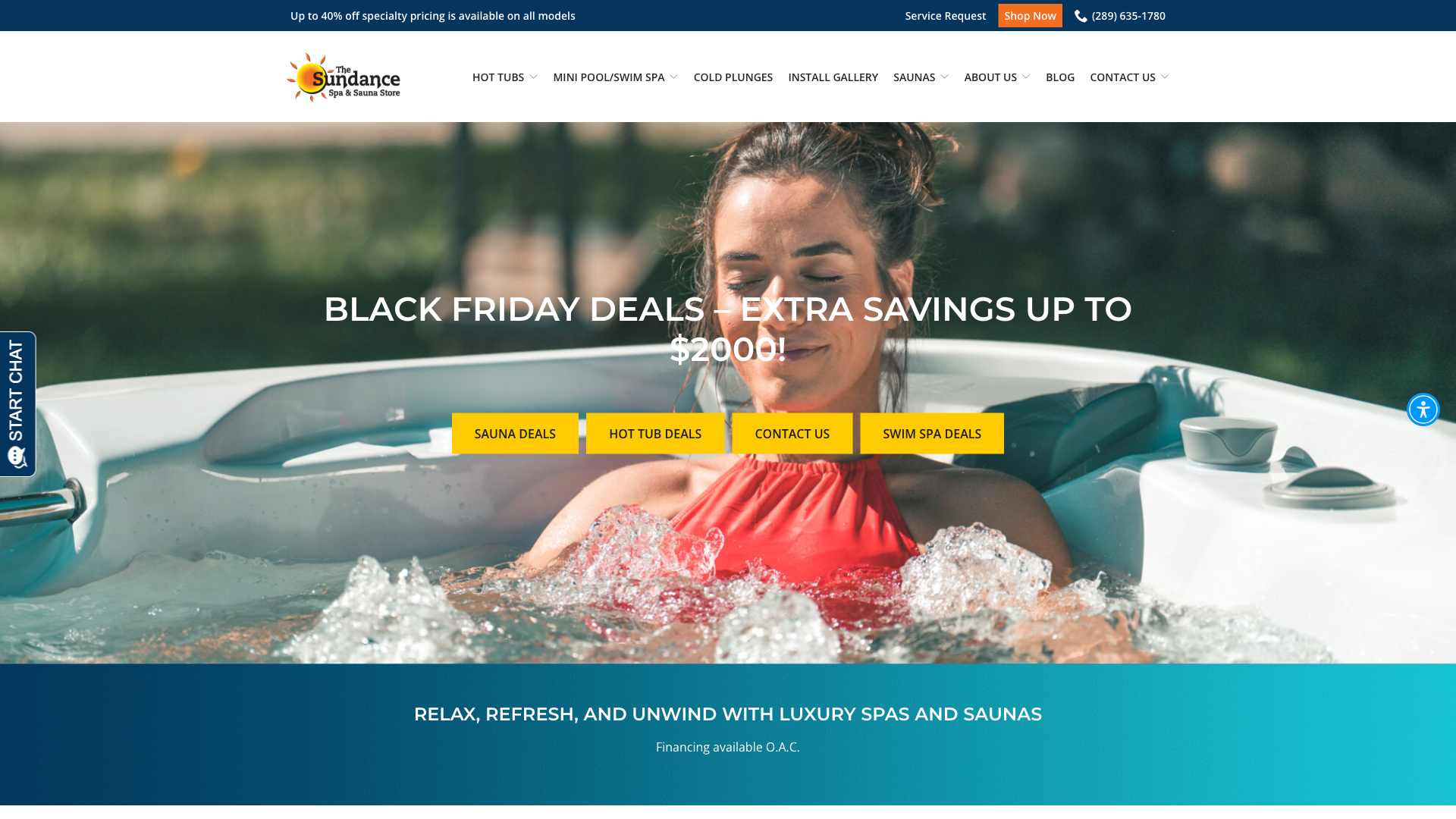 The Sundance Spa & Sauna Store